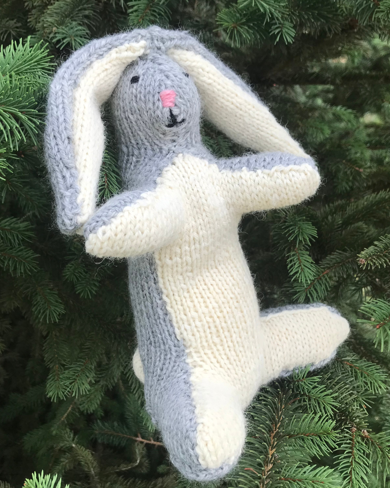 RABBIT KNITTING PATTERN FREE: part 2 — assembly