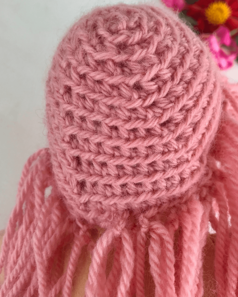 How to make DOLL HAIR with YARN easy tutorial!