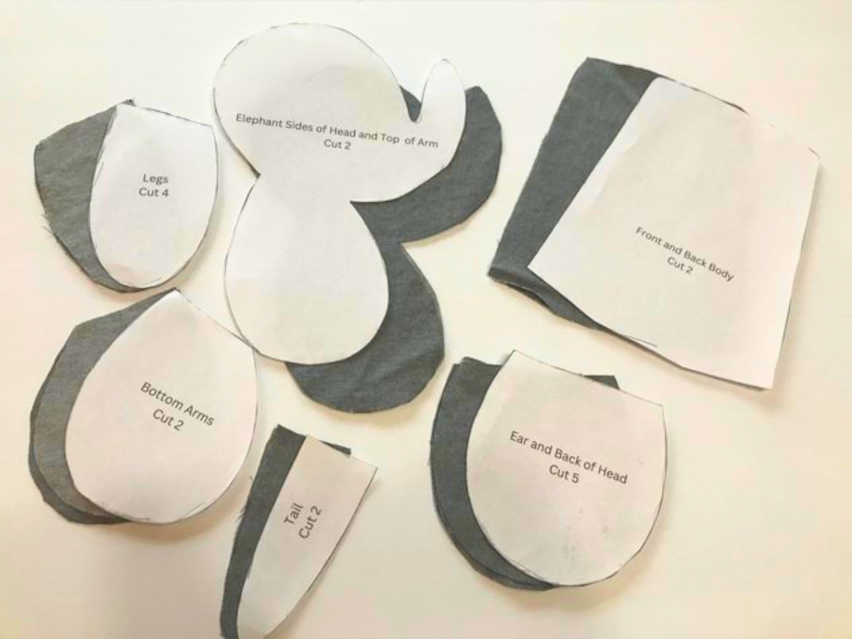 Best FREE Stuffed Elephant Sewing PDF Pattern and Tutorial - Quiet Life ...