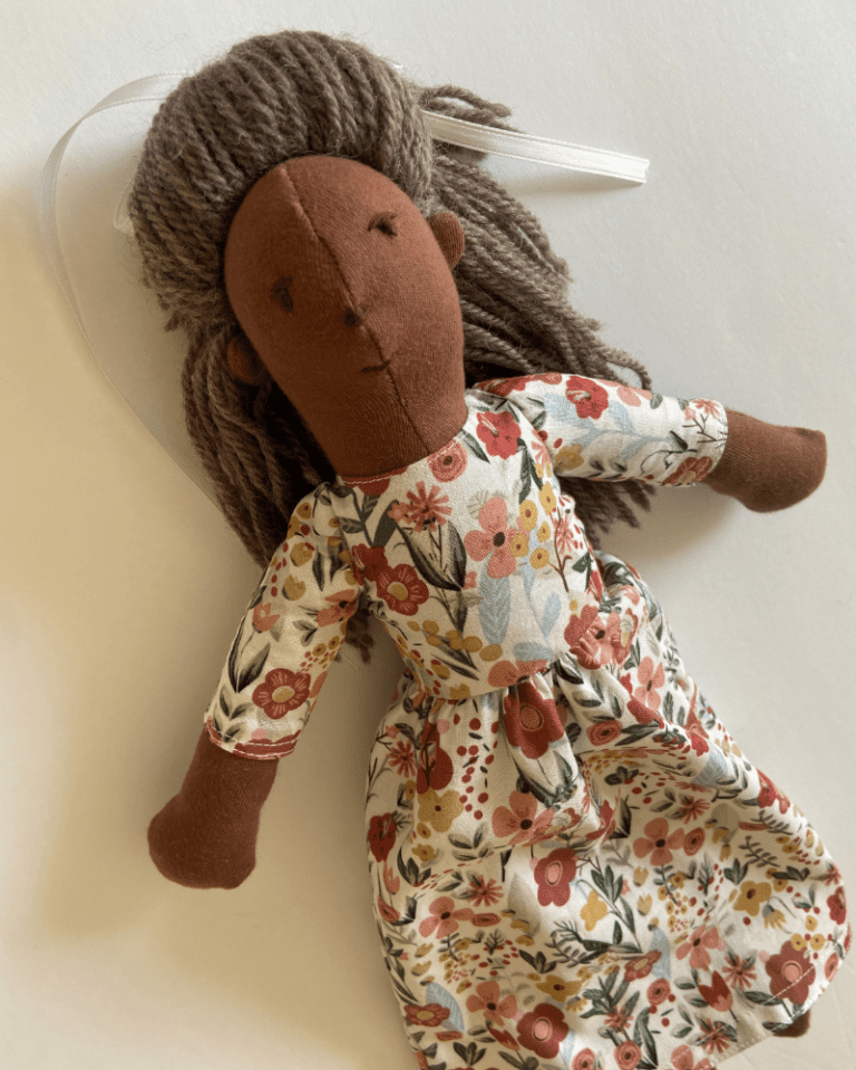 FREE PDF Sewing Pattern Rag Doll with Easy Tutorial