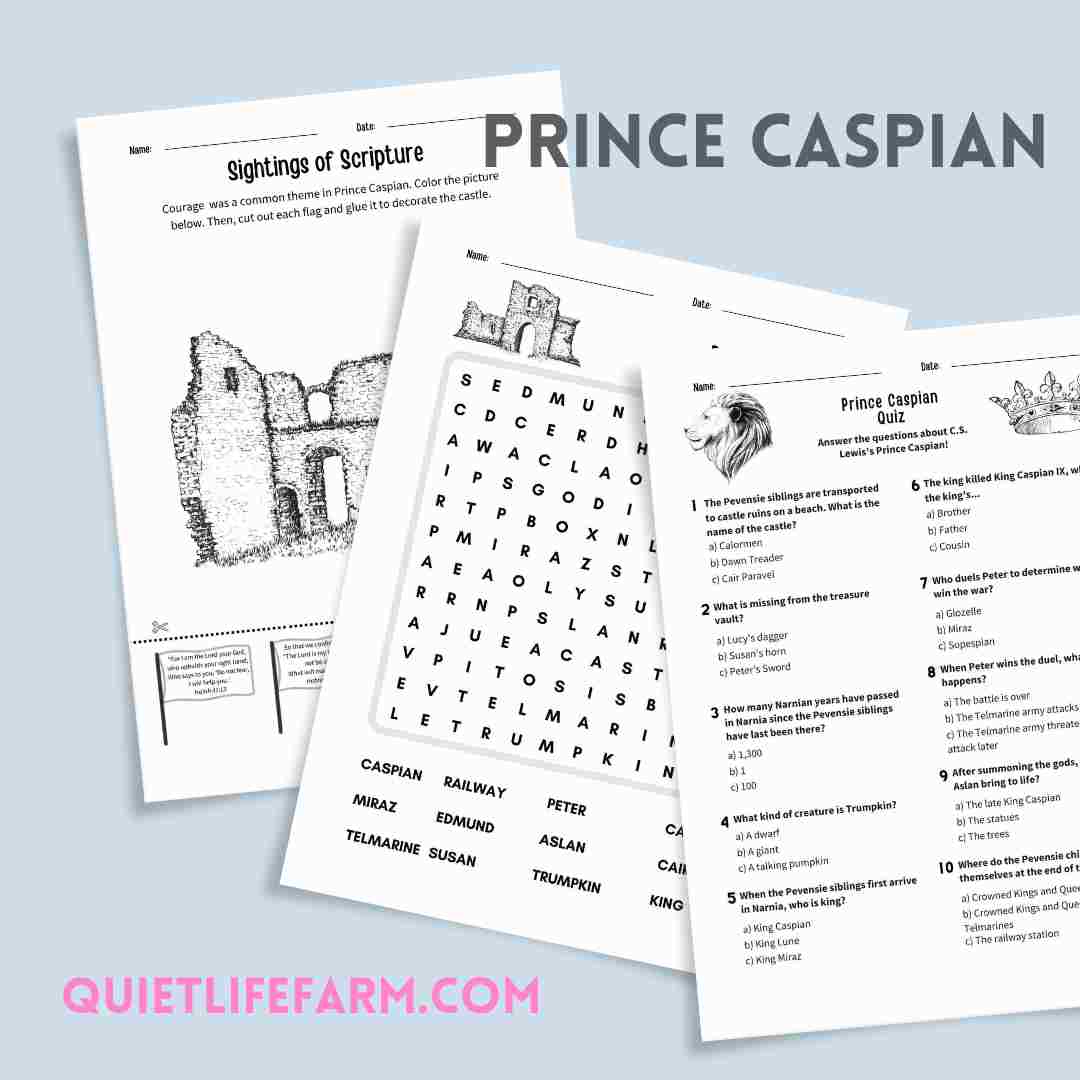 Prince Caspian - Quiet Life Farm