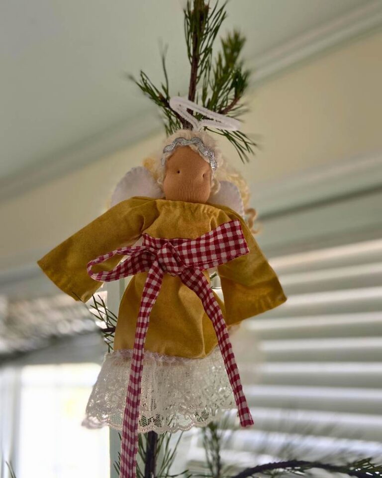 Angel Christmas Tree Topper Sewing Pattern