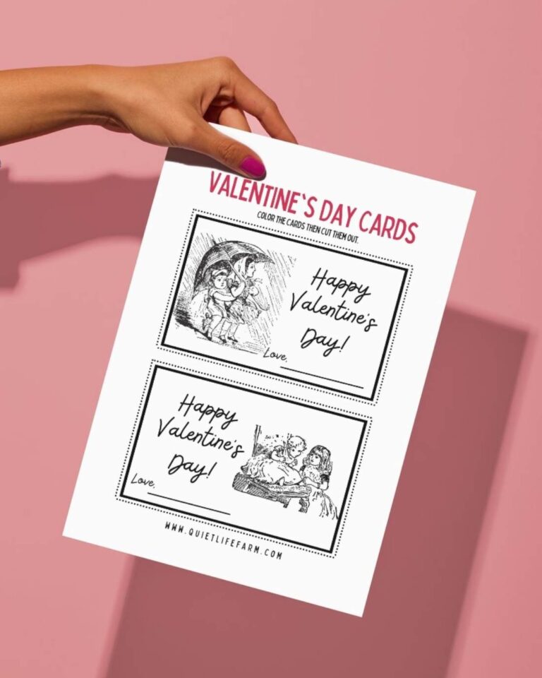 Free Vintage Valentines to Print