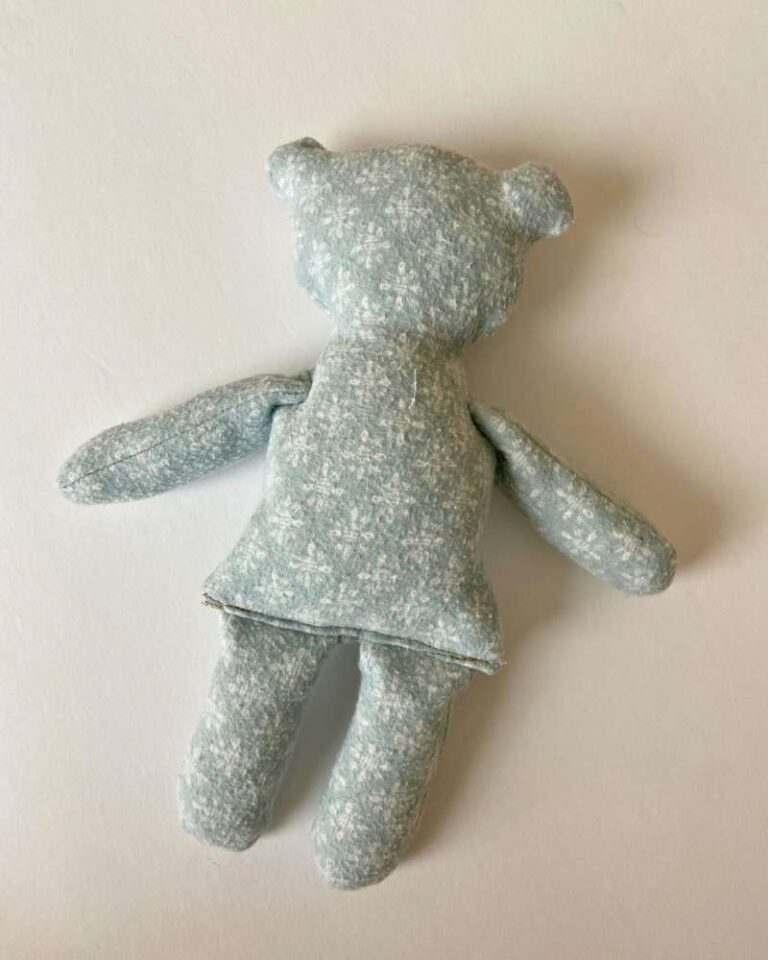 The Easiest Free Teddy Bear Sewing Pattern