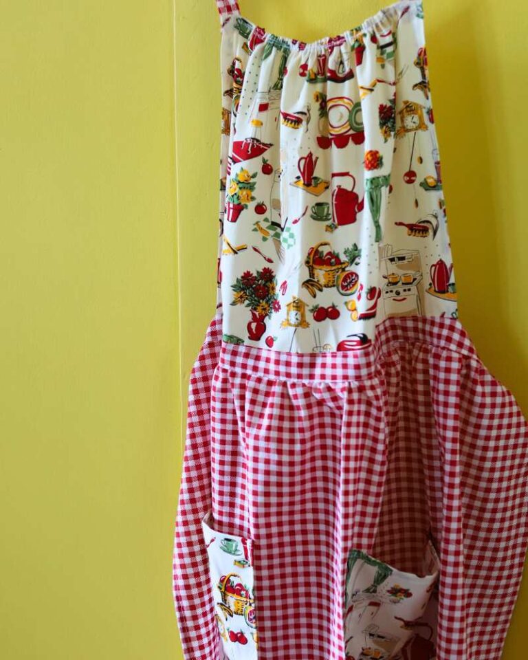 How to Make a Gathered Apron