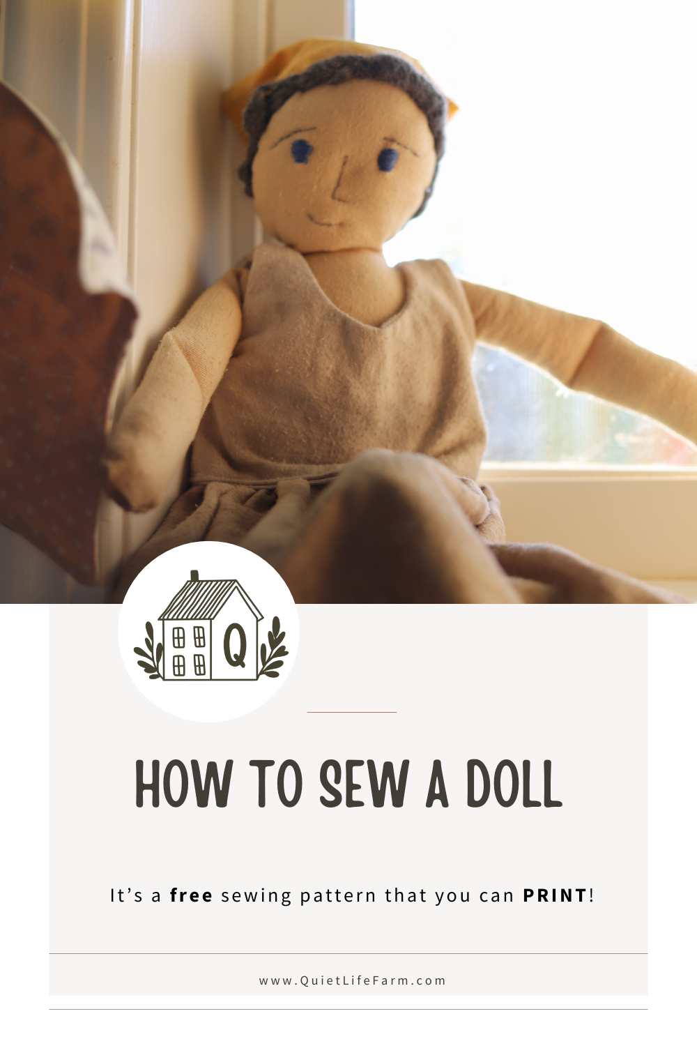 Girl Rag Doll Pattern 13