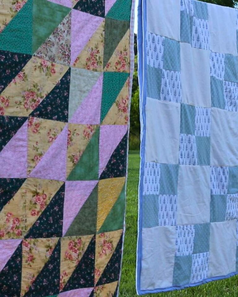 How to Repurpose SHEETS into Quilts