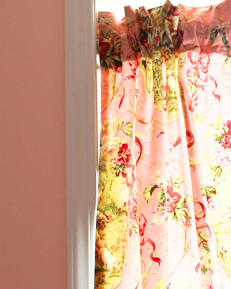 How To Sew Easy Ruffle Curtains